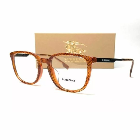 Burberry Men's Brown Square Eyeglasses!